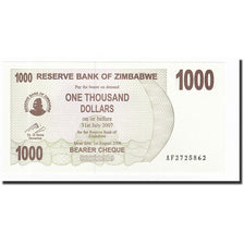Biljet, Zimbabwe, 1000 Dollars, 2006-08-01, KM:44, NIEUW