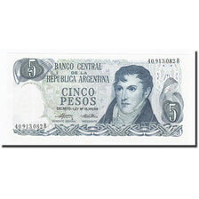 Billete, 5 Pesos, Undated (1971-73), Argentina, KM:288, UNC