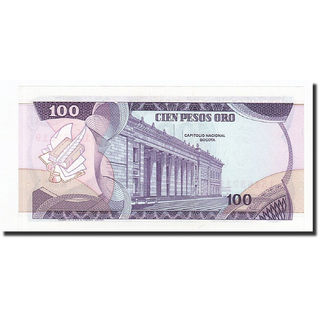 Billet, Colombie, 100 Pesos Oro, 1977-01-01, KM:418a, NEUF