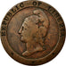 Moneda, Liberia, 2 Cents, 1862, BC+, Cobre, KM:4