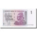 Billet, Zimbabwe, 1 Dollar, 2008-08-01, KM:65, NEUF