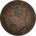 Italia, Vittorio Emanuele II, 2 Centesimi, 1867, Milan, BB+, Rame, KM:2.1