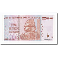 Banconote, Zimbabwe, 5 Billion Dollars, KM:84, 2008-02-19, FDS