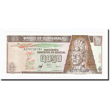 Banconote, Guatemala, 1/2 Quetzal, KM:98, 1998-01-09, FDS