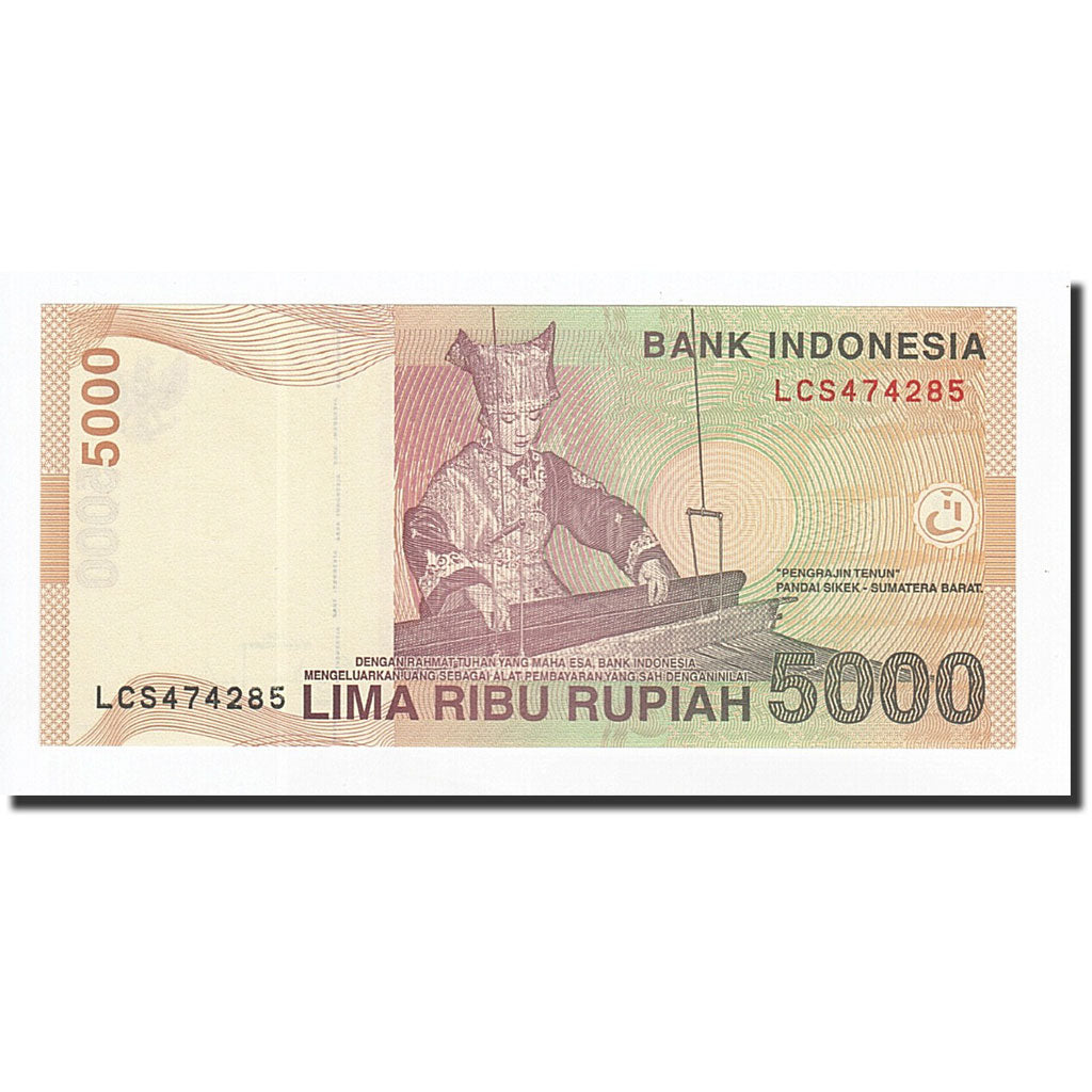 Indonésie, 5000 Rupiah, 2009, KM:149, NEUF