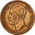 Serbia, Obrenovich Michael III, 10 Para, 1868, VF(20-25), Bronze, KM:3
