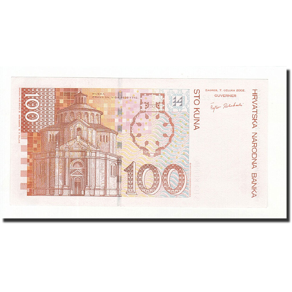 Banconote, Croazia, 100 Kuna, 2002, KM:41, 2002-03-07, FDS