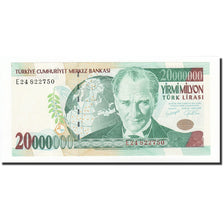 Turkey, 20,000,000 Lira, 2001, KM:215, UNC(65-70)