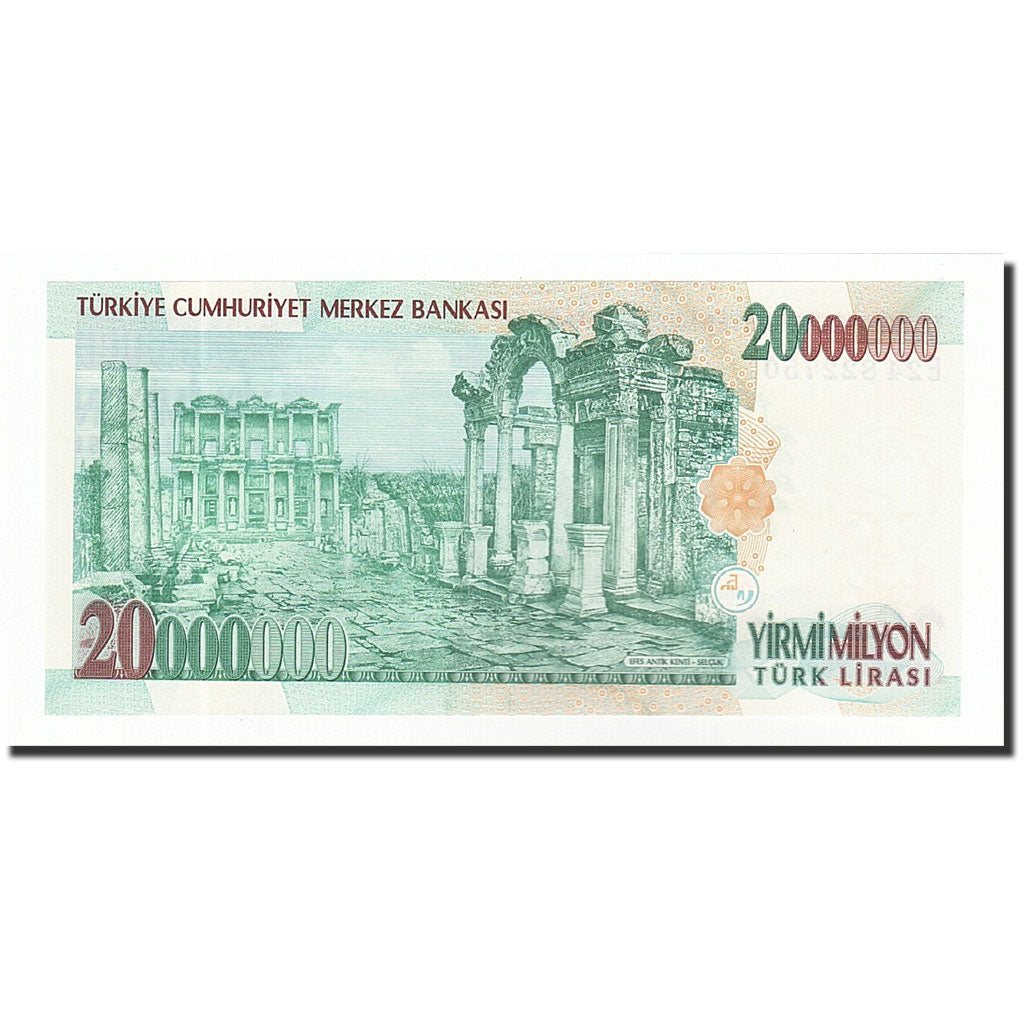 Turkey, 20,000,000 Lira, 2001, KM:215, UNC(65-70)