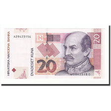 Croazia, 20 Kuna, 2001, 2001-03-07, KM:39, SPL+