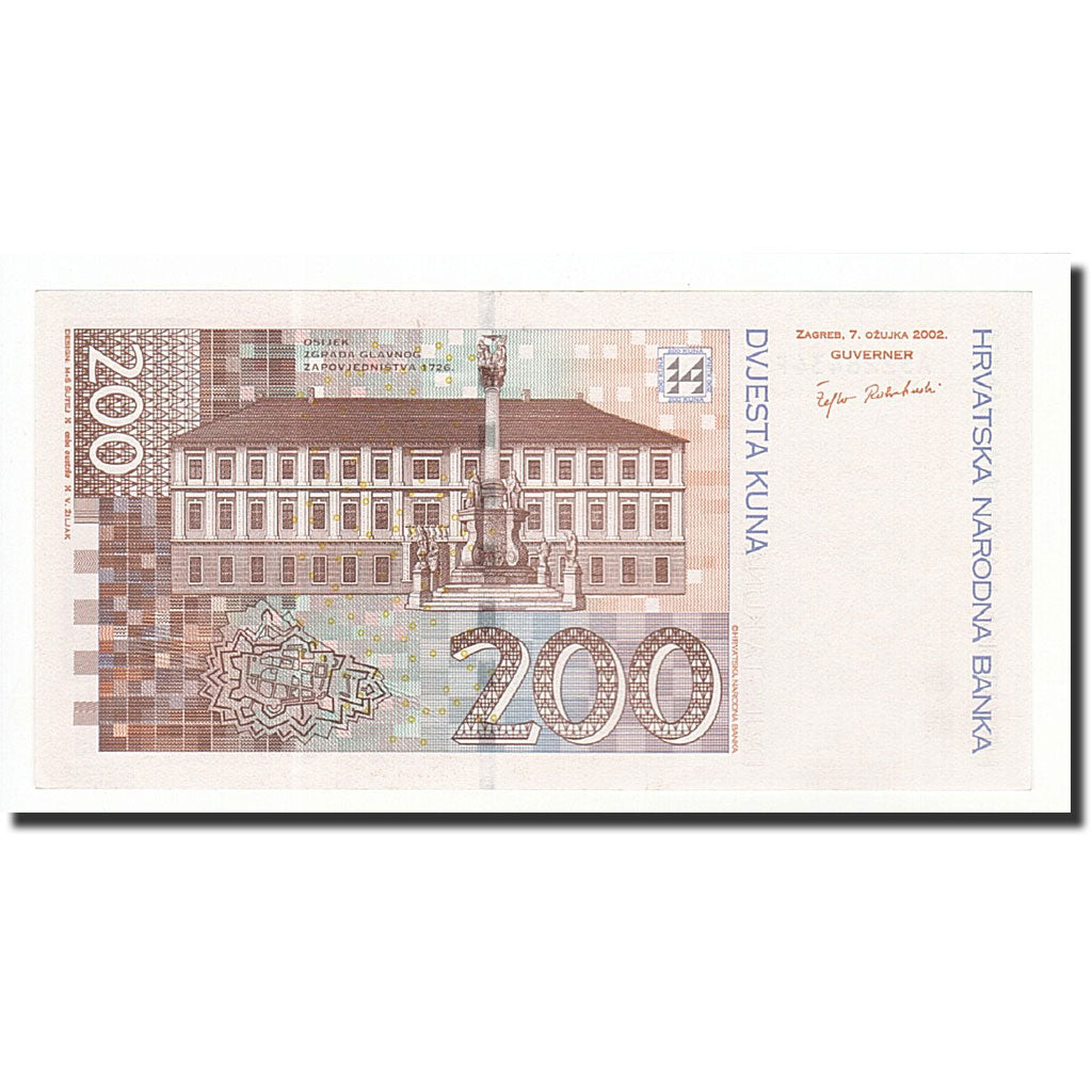 Banknote, Croatia, 200 Kuna, 2002, 2002-03-07, KM:42, UNC(65-70)