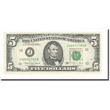 Billet, États-Unis, Five Dollars, 1988, KM:3860E, NEUF