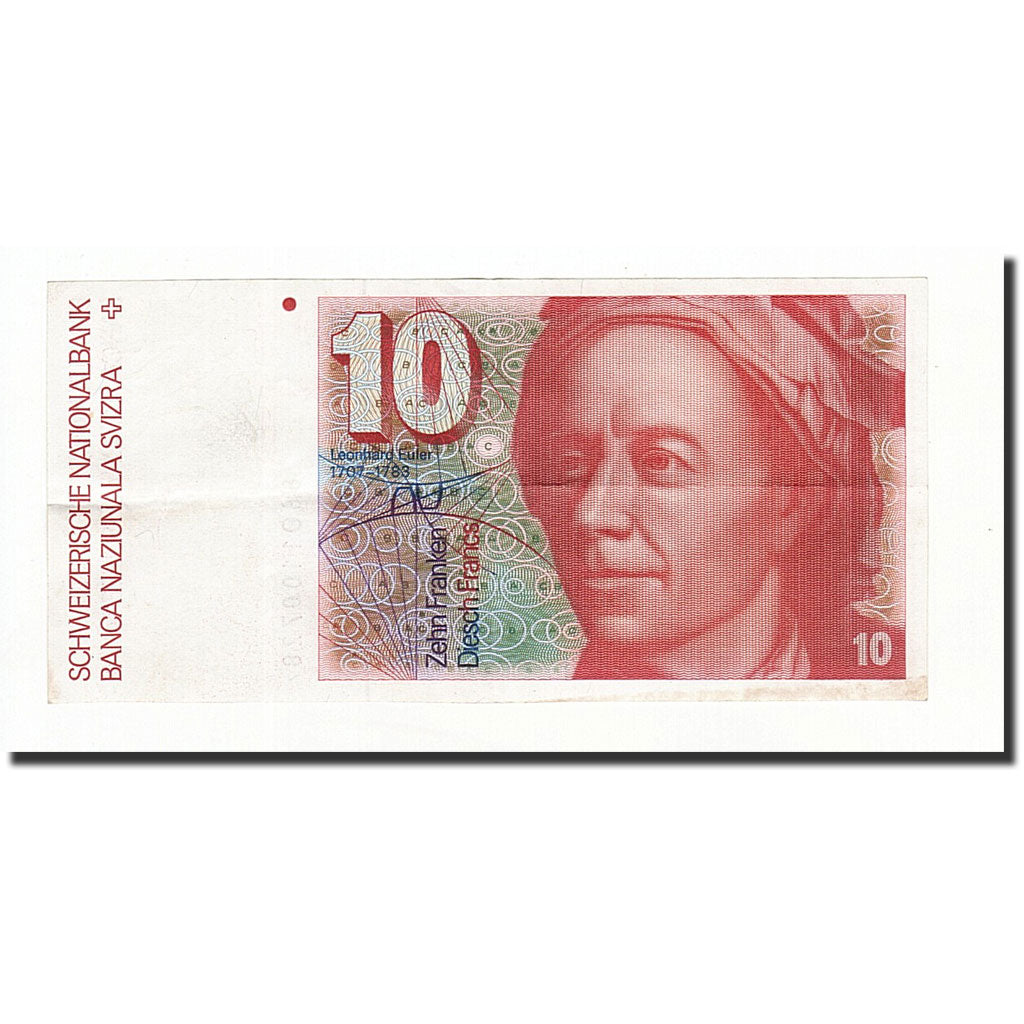 Svizzera, 10 Franken, 1986, KM:53f, SPL