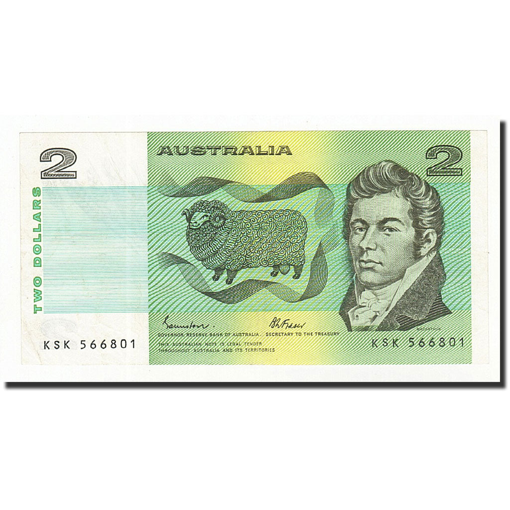 Australia, 2 Dollars, 1974-85, KM:43e, 1985, SPL-