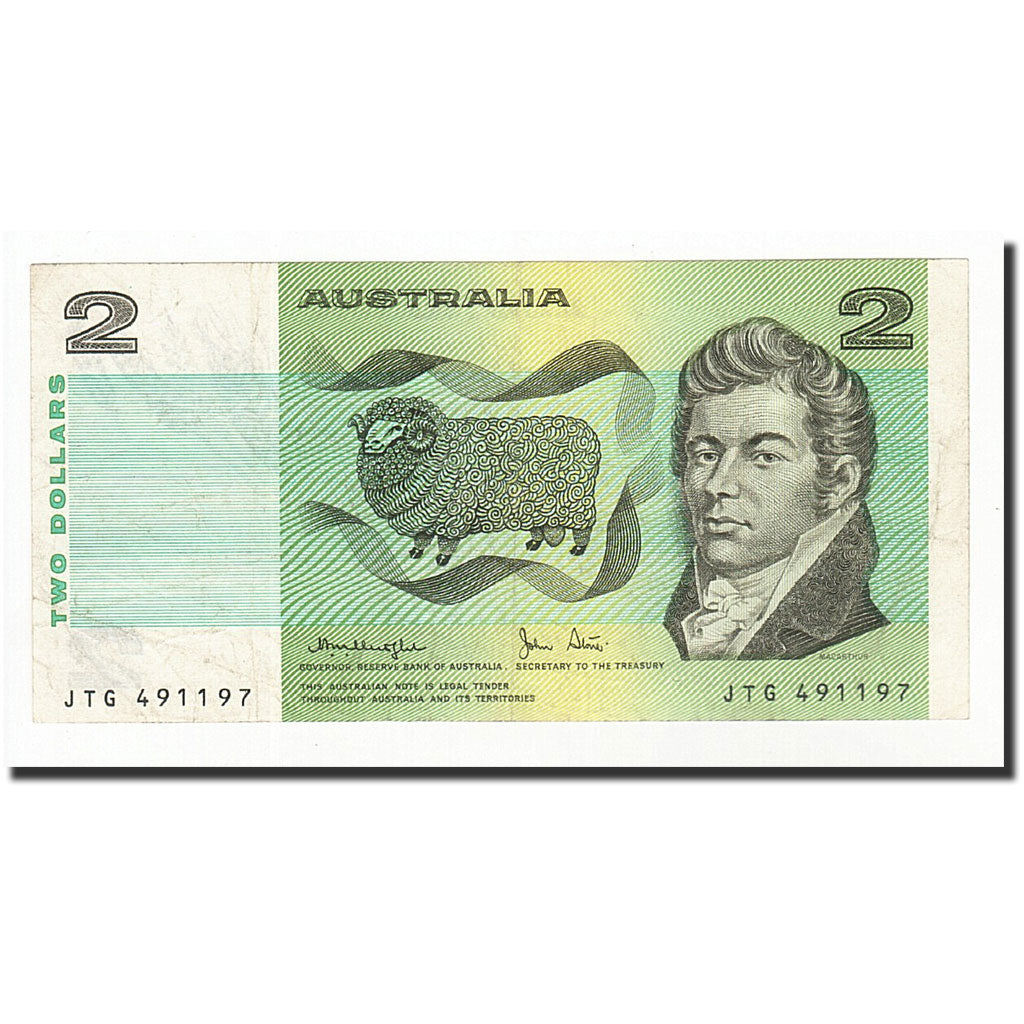 Banknote, Australia, 2 Dollars, 1974-85, 1983, KM:43d, EF(40-45)