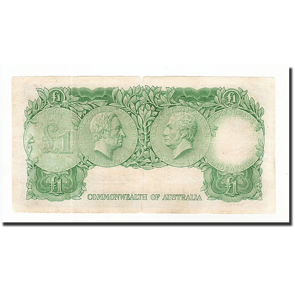 Banknote, Australia, 1 Pound, 1953-1960, KM:30a, VG(8-10)