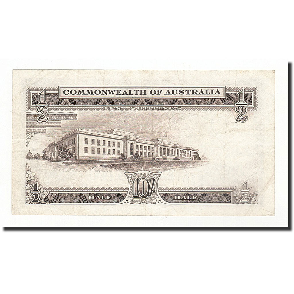 Geldschein, Australien, 10 Shillings, 1961-1965, KM:33a, S+