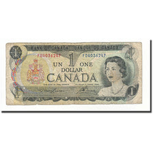 Banknote, Canada, 1 Dollar, Undated (1973), KM:85a, F(12-15)