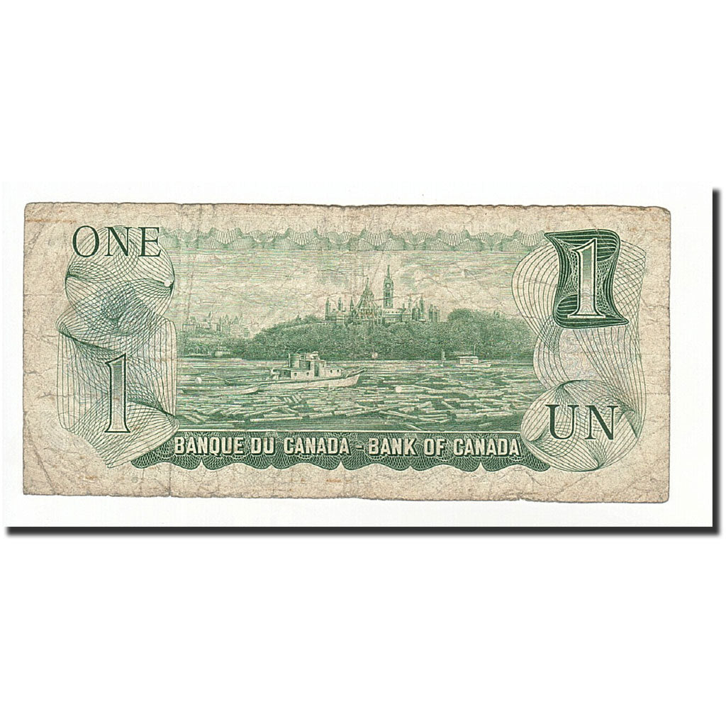 Geldschein, Kanada, 1 Dollar, Undated (1973), KM:85a, SGE+