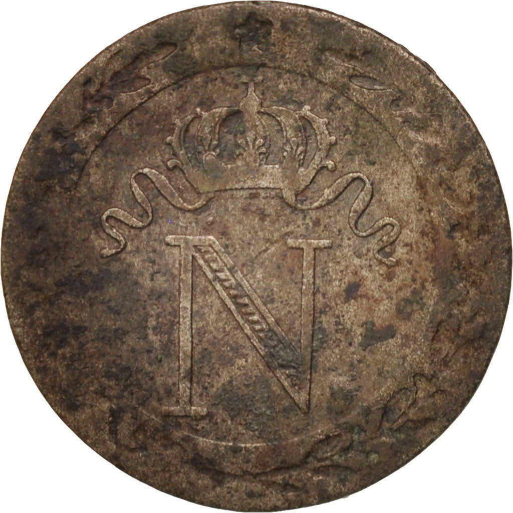 Coin, France, Napoléon I, 10 Centimes, 1808, Lille, EF(40-45), Billon