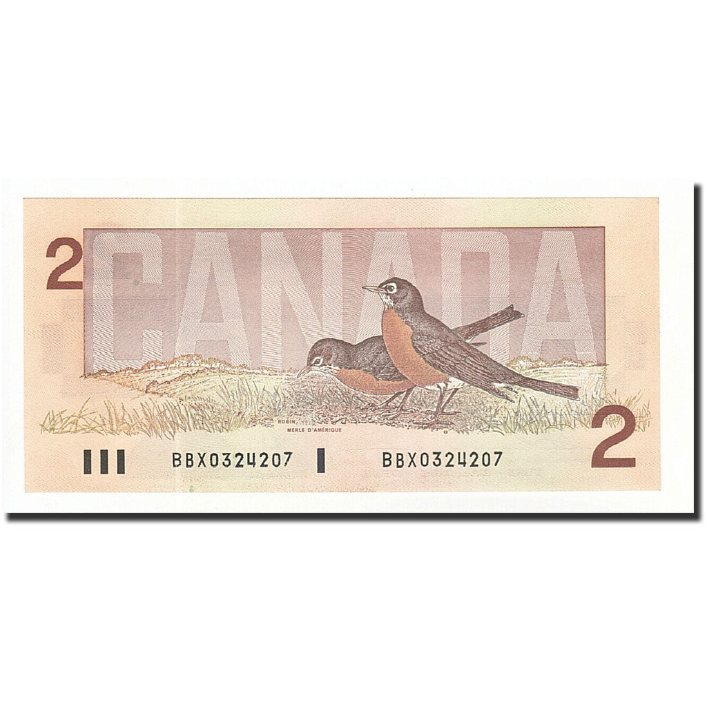 Canada, 2 Dollars, 1986, KM:94b, SPL+