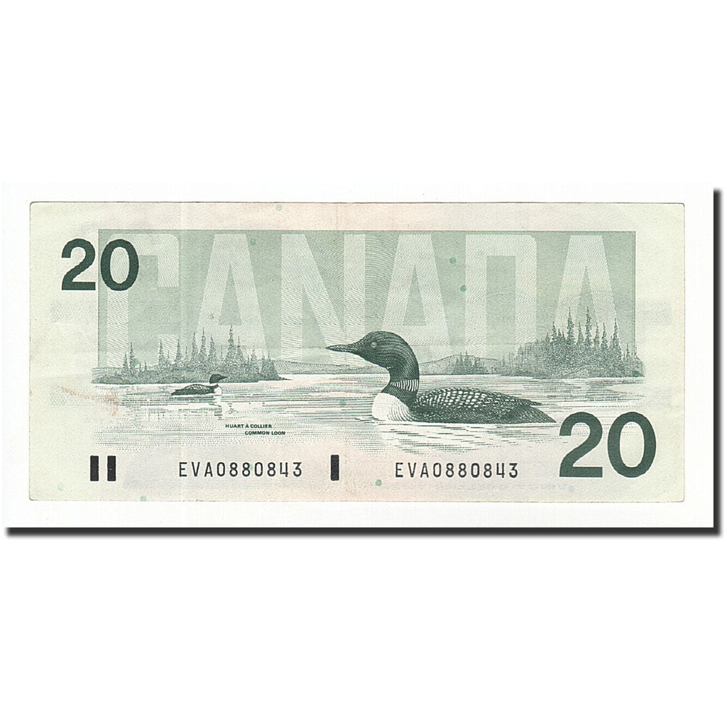 Banknote, Canada, 20 Dollars, 1991, KM:97b, UNC(63)