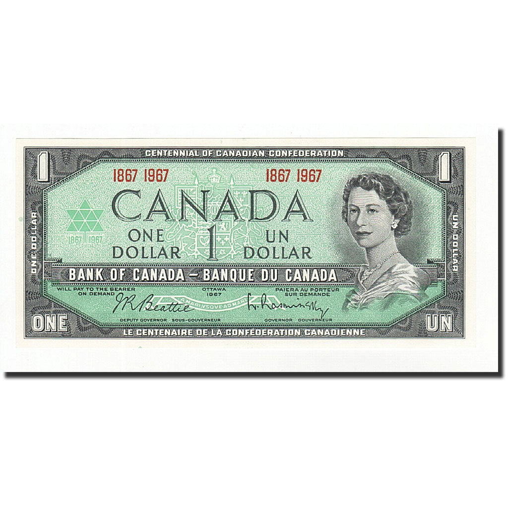 Canada, 1 Dollar, 1967, KM:84a, NEUF