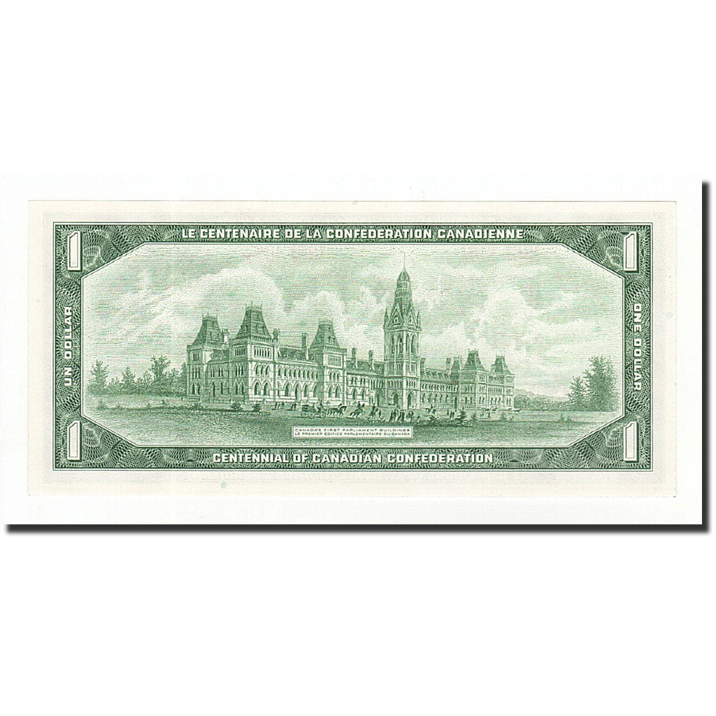 Canada, 1 Dollar, 1967, KM:84a, NEUF