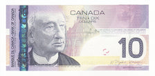 Billet, Canada, 10 Dollars, 2005, KM:102Ab, SPL+