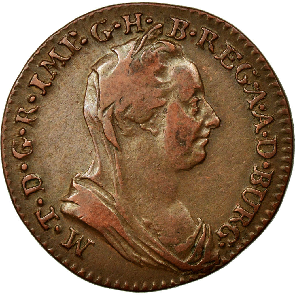 Coin, AUSTRIAN NETHERLANDS, Maria Theresa, Liard, Oord, 1778, Brussels