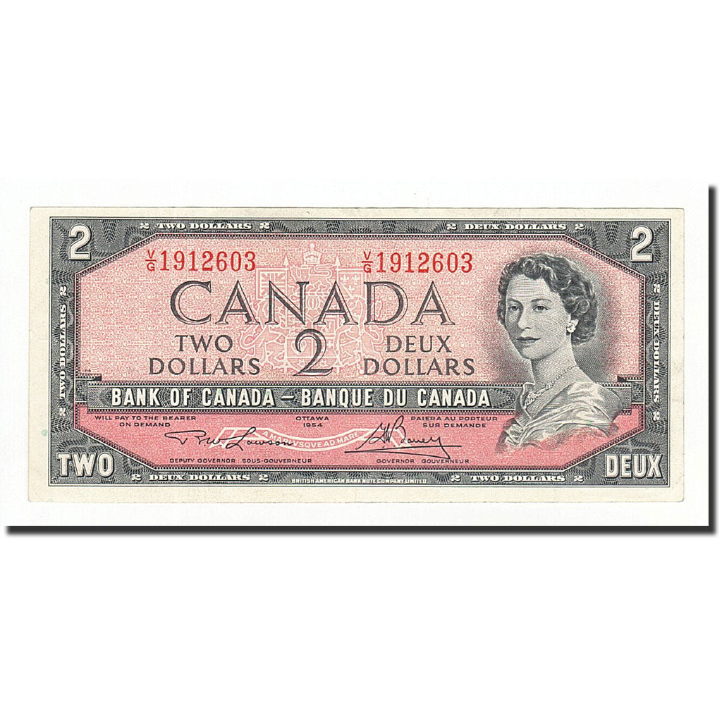 Canadá, 2 Dollars, Undated (1973-75), KM:76d, EBC