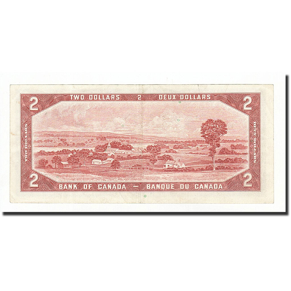 Canadá, 2 Dollars, Undated (1973-75), KM:76d, EBC