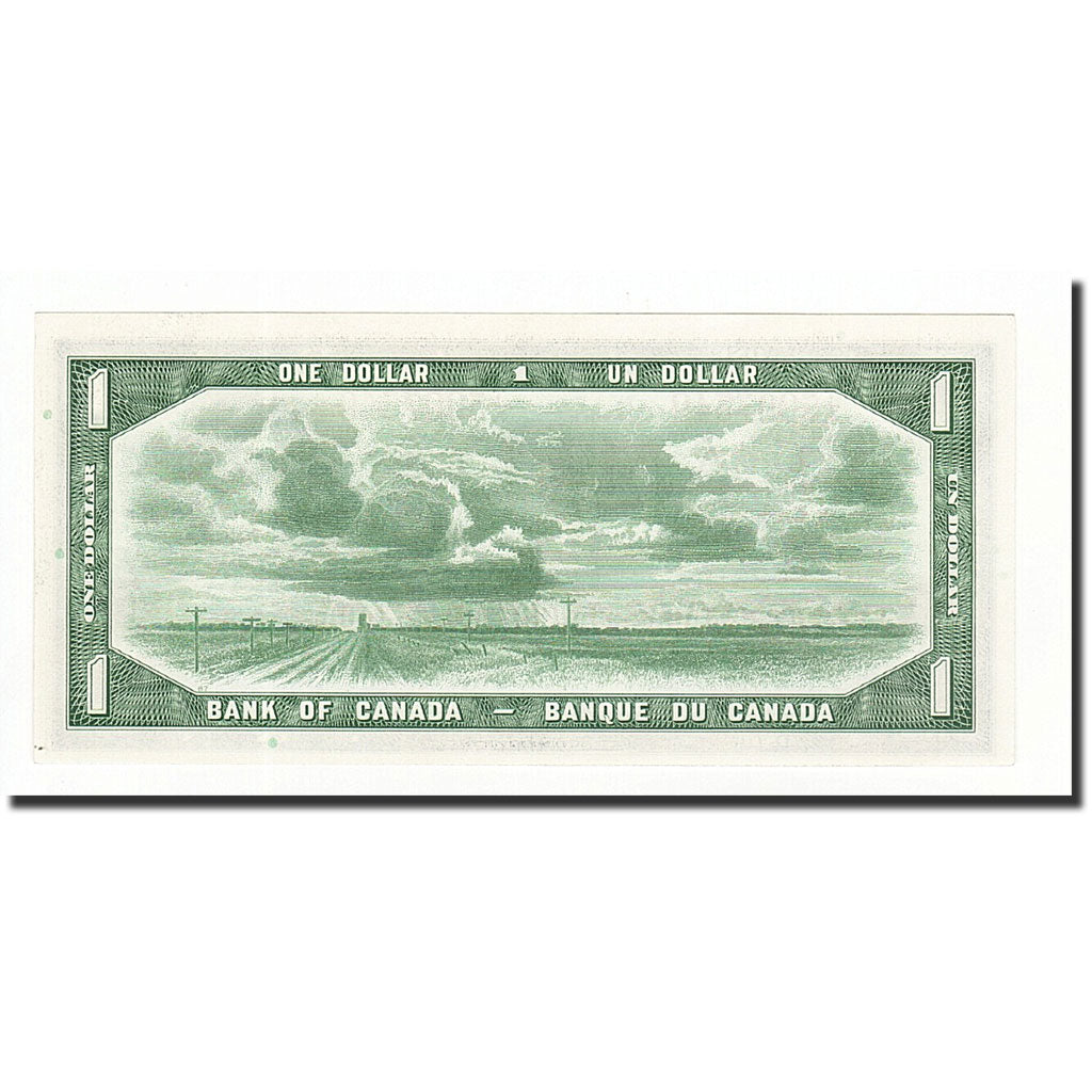 Banknote, Canada, 1 Dollar, undated (1961-72), KM:75b, UNC(64)