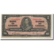 Banknot, Canada, 2 Dollars, 1937, 1937-01-02, KM:59b, VG(8-10)