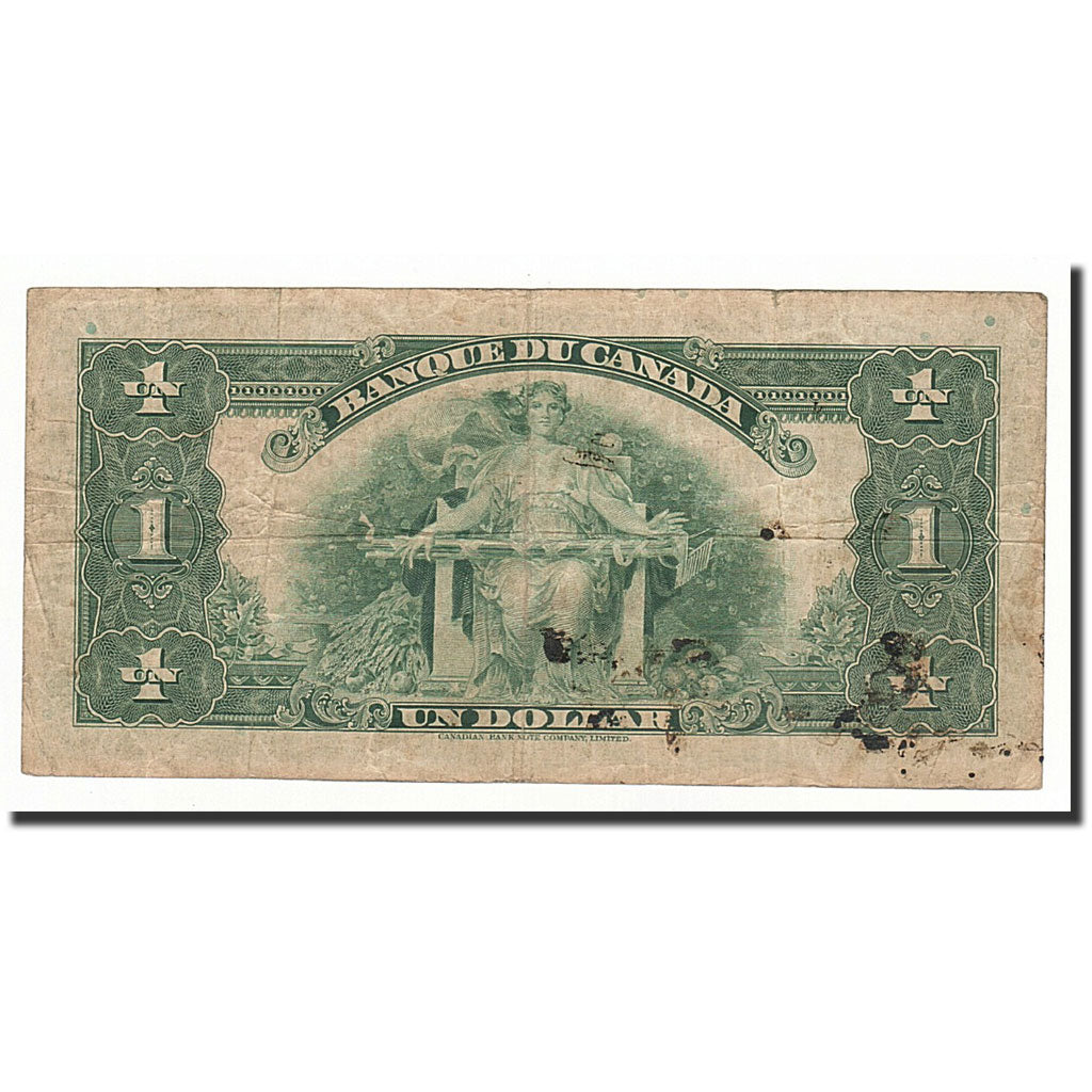 Canada, 1 Dollar, 1935, KM:39, VG(8-10)