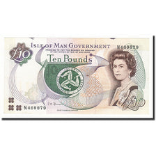 Billet, Isle of Man, 10 Pounds, Undated, KM:42, SUP+
