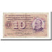Billete, 10 Franken, 1955, Suiza, KM:45a, 1955-08-25, RC