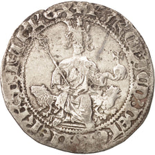 Coin, ITALIAN STATES, NAPLES, Carlin, Undated, Naples, EF(40-45), Silver