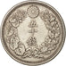 Japan, Mutsuhito, 50 Sen, 1910, EF(40-45), Silver, KM:31