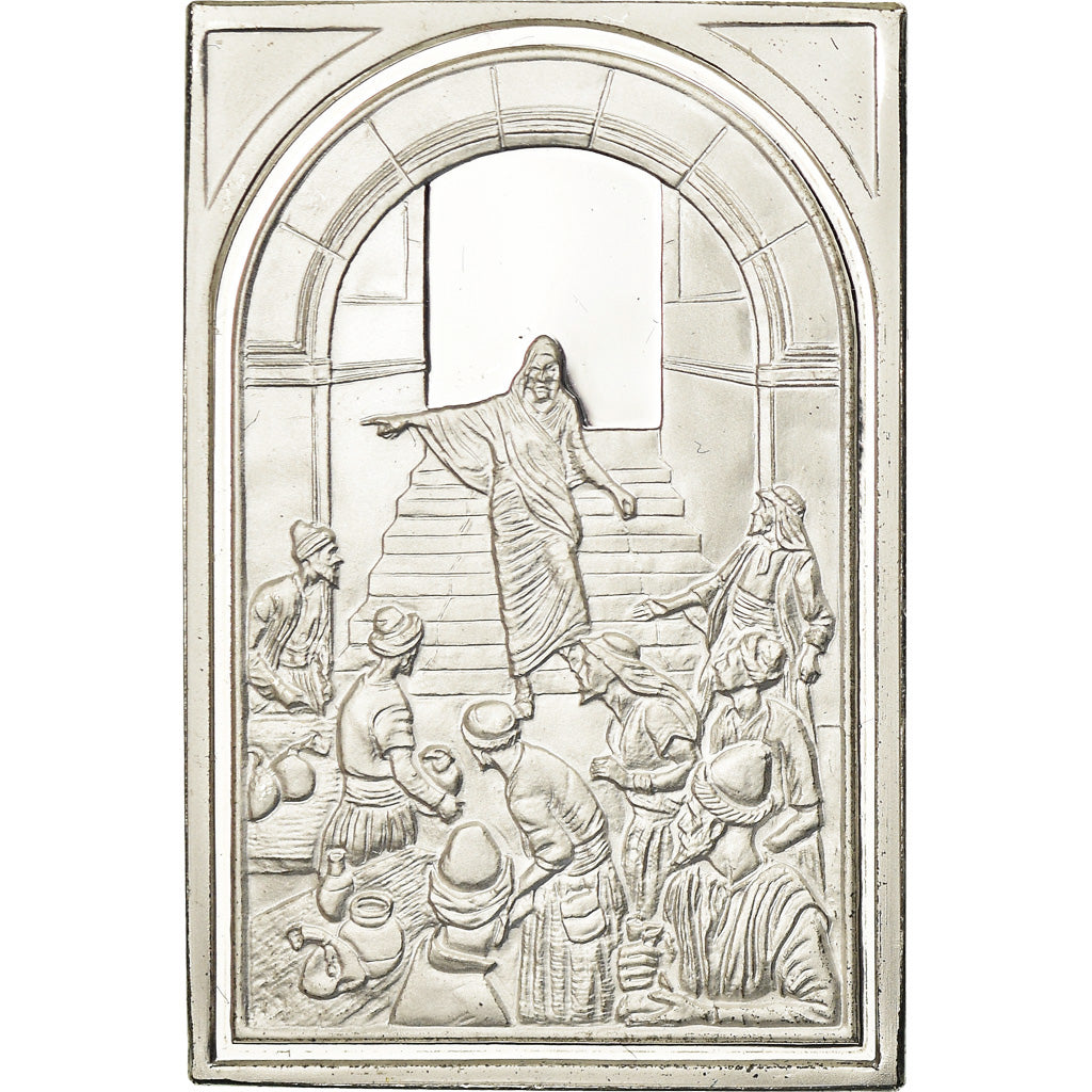 Vaticano, medaglia, Institut Biblique Pontifical, Luc 19:45, Religions &
