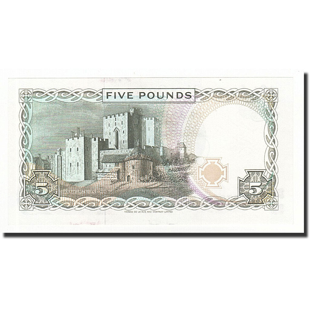 Banknote, Isle of Man, 5 Pounds, Undated (1983- ), KM:41b, UNC(64)
