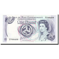 Isle of Man, 1 Pound, Undated (1983), KM:40b, UNZ