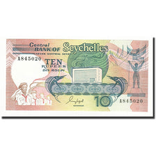 Biljet, Seychellen, 10 Rupees, Undated (1989), KM:32, NIEUW