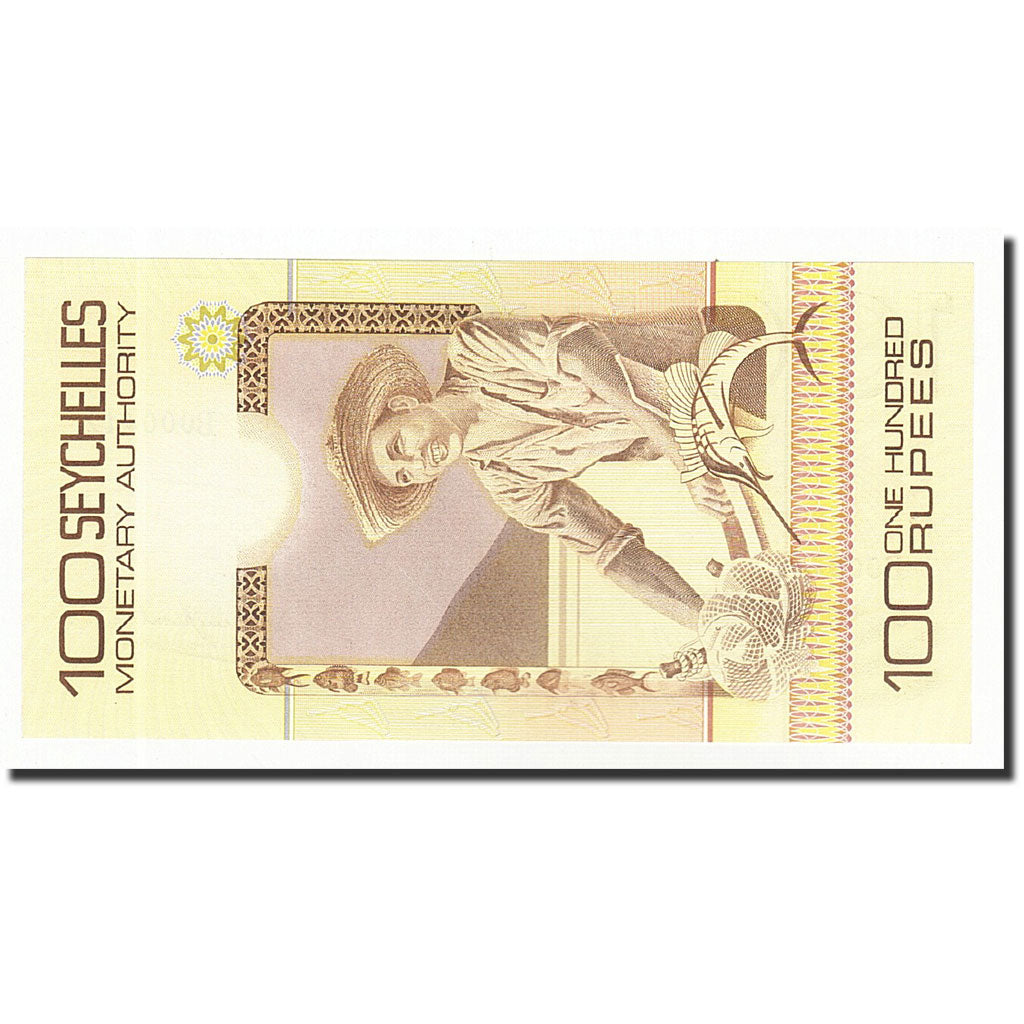 Geldschein, Seychelles, 100 Rupees, Undated (1979), KM:31a, UNZ