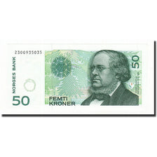 Norwegen, 50 Kroner, 1996, KM:46a, UNZ