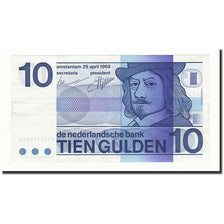 Geldschein, Niederlande, 10 Gulden, 1968-04-25, KM:91a, UNZ