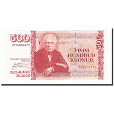 Biljet, IJsland, 500 Kronur, 2001-05-22, KM:55a, NIEUW