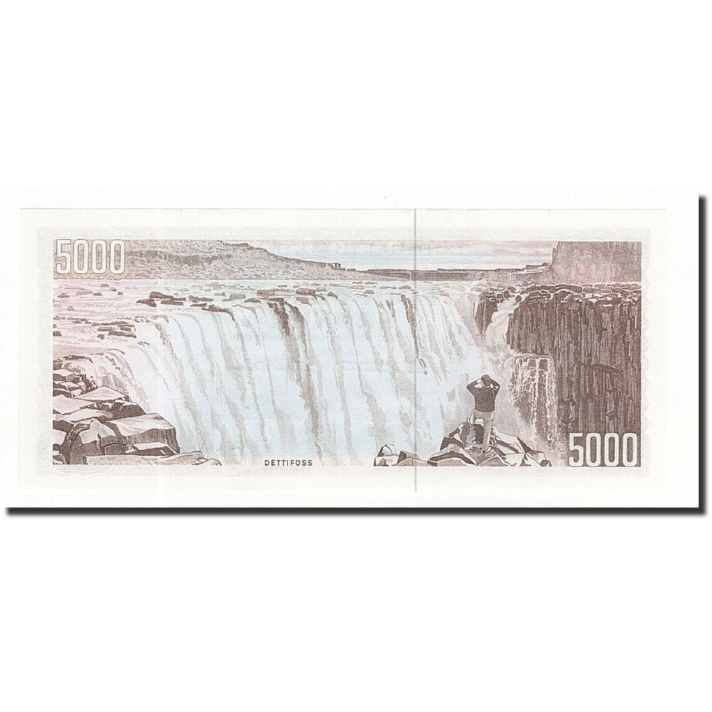 Billet, Iceland, 5000 Krónur, 1961-03-29, KM:47a, NEUF