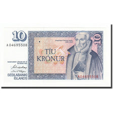 Geldschein, Iceland, 10 Kronur, 1961-03-29, KM:48a, UNZ