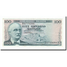 Banconote, Islanda, 100 Kronur, KM:44a, 1961-03-29, SPL